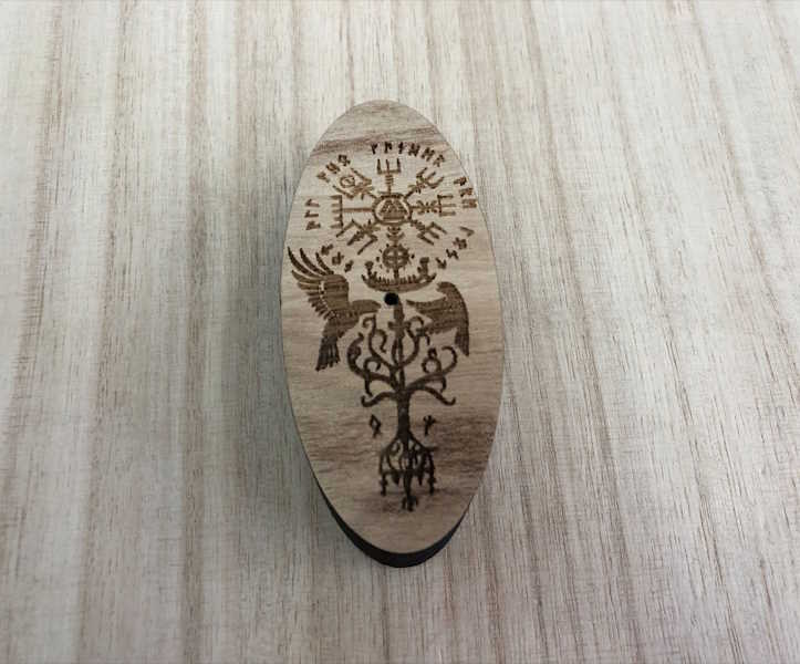 Incensario Vikingo Vegvisir